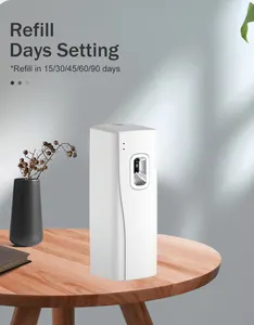 Wholesales Fragrance Diffuser Machine Diffuser Oil Fragrance Rechargeable Automatic Air Fresh Aerosol Spray Perfume Dispenser