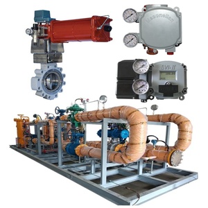 Positionneur de vanne papillon en acier inoxydable Masoneilan 33000 pour gaz, actionné pneumatiquement, raccordement à bride, haute température - Product Image 6