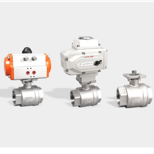 Vannes à boisseau sphérique personnalisées en usine JTAIV, vente en gros, simple ou double action, 2 voies, 2 pièces, pneumatiques filetées, Q611F-16P Pneuma - Product Image 6