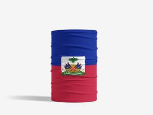 Unisex Haiti Bandeira Sun Scarf UV-Proof Quick-Dry Pescoço Gaiter Multifuncional Máscara Facial Bandana para o Carnaval de Verão - Product Image 2