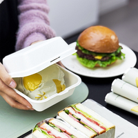 Papier d'emballage en nid d'abeille en feuille d'aluminium résistant à l'huile personnalisé papier kraft de qualité alimentaire papier pour sandwich à hamburger