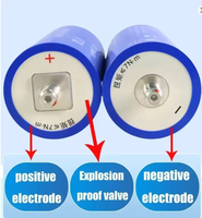Batterie lithium IMR 18650 2.3V 40Ah, décharge 10C, plus de 20000 cycles, stockage d'énergie/Véhicule électrique -40°C