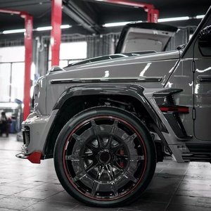 ชุดแต่งรถยนต์ W464 ปี 2019-2024 อัพเกรด 900 BodyKit คาร์บอนไฟเบอร์แห้ง กันชนหน้า-หลัง กระจังหน้า ท่อไอเสีย สำหรับ Benz G63 - Product Image 5