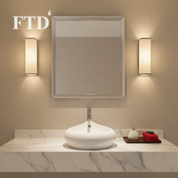 Lavabo rond moderne DUTU en céramique pour salle de bain, lavabo en porcelaine pour comptoir, finition polie 9L pour villas