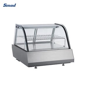 Vitrina Exhibidora de Pasteles Smad DDS-100WR de 100L con Triple Cubierta y Enfriamiento por Aire, Cuatro Lados de Vidrio - Product Image 4