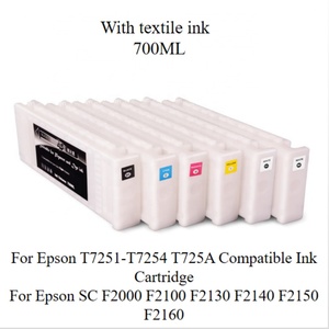 Supercolor para Epson T7251-T7254 T725A, Cartucho de Tinta Compatible con Chip para Epson SC F2000 F2100 F2130 F2140 F2150 F2160 - Product Image 6