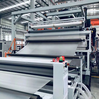 Chaîne de production automatique à haute fréquence d'extrusion de feuille en plastique machine d'extrudeuse de feuille d'ABS