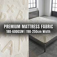 Tissu de matelas en jacquard de bambou écologique 180-600GSM |   Tissu pour matelas en coton naturel rafraîchissant, largeur 250 cm