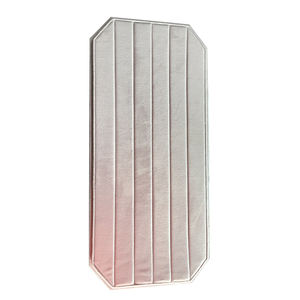 Plateau de présentation octogonal en velours de soie rose, plateau organisateur de bijoux - Product Image 3