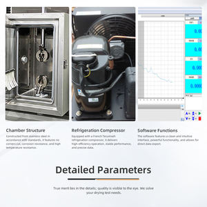 Hochtemperatur-Niedertemperatur-Zugprüfmaschine für Gummimaterialien, Biege- und Druckfestigkeitsprüfmaschine 0.3 - Product Image 4
