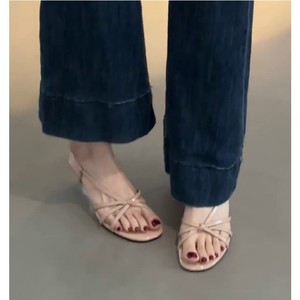 Nouvelles sandales compensées argentées 2026, style romain nude, pour femmes, idéales avec des robes d'été - Product Image 2