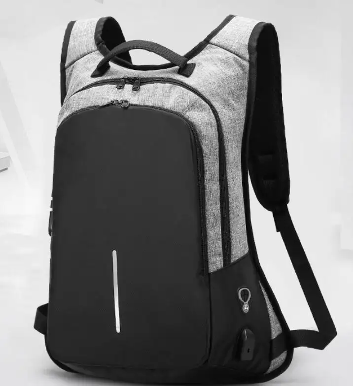 17'' New rechargeable notebook shoulder computer bag wear-resistant waterproof LAPTOP anti-theft casual backpack