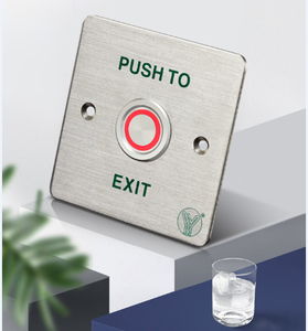 Stainless Steel Pintu Keluar Tombol dengan LED PBS-820C(LED) - Product Image 4