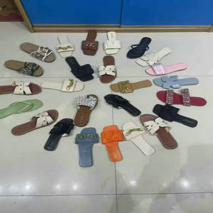 1,75 Dollar Modell GW004 Größe 35-41 Damen Damenschuhe Hausschuhe Flat Heel Bulk Teen Fancy Ladies Neueste Hausschuhe mit Farben - Product Image 1