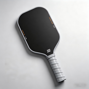 Nouvelle raquette de pickleball professionnelle de compétition, antidérapante, résistante à la transpiration, avec face en fibre de carbone et graphite. - Product Image 1
