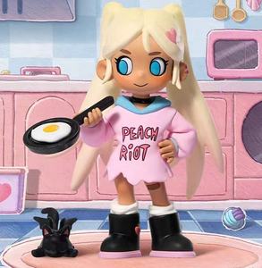 Nuovo arrivo 100% originale 12 pz/scatola Lil Peach Riot Sleep Over serie scatole cieche da collezione Mini PVC <span class=keywords><strong>Anime</strong></span> figure adorabili giocattoli - Product Image 2