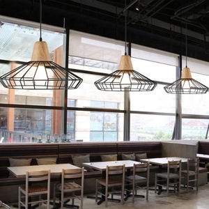 Công nghiệp cổ điển sáng tạo nhà bếp ironpendant ánh sáng Retro sắt đèn cafe nhà hàng văn phòng xi măng treo đèn - Product Image 5