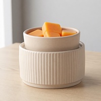 Chauffe-cire électrique en céramique, brûleur d'aromathérapie, diffuseur de parfum, article de décoration intérieure ETL OEM ODM