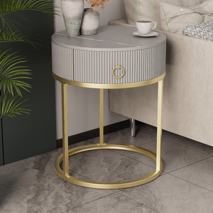 Bàn Tròn Hiện Đại Bàn Cuối Phong Cách Sang Trọng Bàn Cuối Ghế Sofa Cho Phòng Khách/Phòng Ngủ Kệ Đầu Giường - Product Image 5