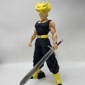 Anime DBZ Super Saiyan Future Trunks Brave Sword 44Cm Figurine d'action Modèle de collection Cadeau parfait pour les fans et les passionnés - Product Image 5