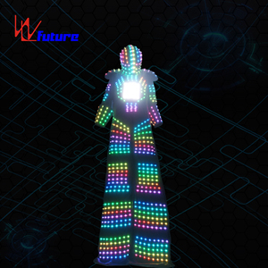 Trajes de Robot LED a Todo Color para Zancudores con Pantalla LED Programable, Trajes LED para Espectáculos Callejeros, Trajes LED para Eventos - Product Image 5
