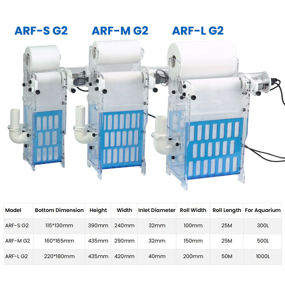 Bubble Magus ARF-S/M/L G2 - Automatic Aquarium Filtration
