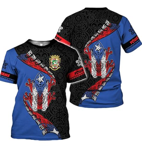 Camiseta de Hombre de Moda Personalizada con Envío Directo, Estilo Urbano, Tela de Poliéster Transpirable - Product Image 4