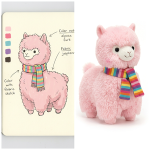 Fabricante Profesional de Peluches Personalizados, Peluche de Animal Personalizado a Partir de un Dibujo, Peluche de Personaje OEM - Product Image 4