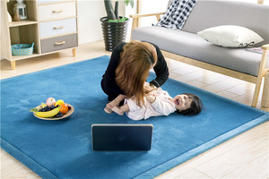 Tapis moderne en mousse à mémoire de forme <span class=keywords><strong>Super</strong></span> doux antidérapant en velours corail Tapis de jeu pour bébé Tapis épais japonais Tatami - Product Image 4