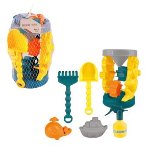 Ensemble de jouets de plage pour tout-petits avec arrosoir sablier et moules <span class=keywords><strong>à</strong></span> <span class=keywords><strong>sable</strong></span> pour <span class=keywords><strong>bac</strong></span> <span class=keywords><strong>à</strong></span> <span class=keywords><strong>sable</strong></span> extérieur jardin <span class=keywords><strong>piscine</strong></span> bain voyage jouer - Product Image 5