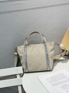 <span class=keywords><strong>Sac</strong></span> fourre-tout en toile grande capacité, <span class=keywords><strong>sac</strong></span> à bandoulière décontracté, <span class=keywords><strong>sac</strong></span> bandoulière pour femmes. - Product Image 2