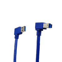 Cable USB 3.0 Macho a Macho B, con Blindaje de PVC, 5Gbps, Cobre Puro, para Computadora, Teléfono Móvil, Banco de Energía, Escáner de Código de Barras