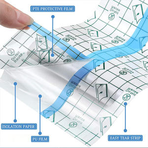 ฟิล์มสักแบบใส PU ขนาด15ซม. x 10ม. เทปกาวพันแผลกันน้ำ - Product Image 3