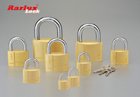 Cadenas en cuivre et laiton miniature bon marché de sécurité supérieure à petit cadenas à anse courte Rarlux de 70 mm