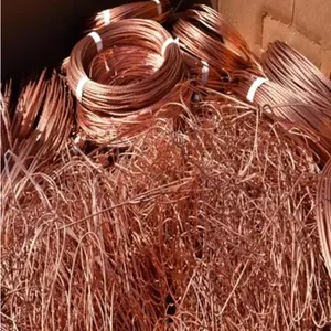 Factory Wholesale Copper Wire Scrap Mill-berry 99.99% For Sale Stock Grade Top Quality