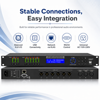 Système d'équipement sonore de scène professionnel TC306, processeur audio numérique DSP professionnel