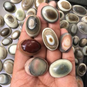 Suleymani Eyes Plain Oval Shape Loose Gemstone Cabochon Making Jewelry Pendant Ring Necklace Precio al por mayor por pieza natural - Product Image 2