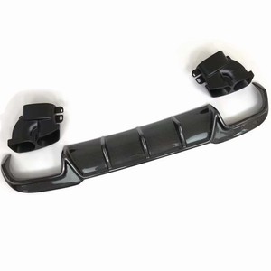 Difusor Trasero de Fibra de Carbono W212 E63 con Tubos de Escape para Mercedes Benz E300 E350 <span class=keywords><strong>E400</strong></span> E550 Sport E63 <span class=keywords><strong>AMG</strong></span> S 2014-2016 - Product Image 3