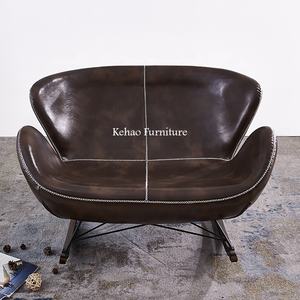 Chaise de salon de luxe nordique moderne à la mode, fauteuil de style de loisirs pour la maison, fauteuil inclinable pour salon, fauteuil de canapé à bascule relaxant - Product Image 4