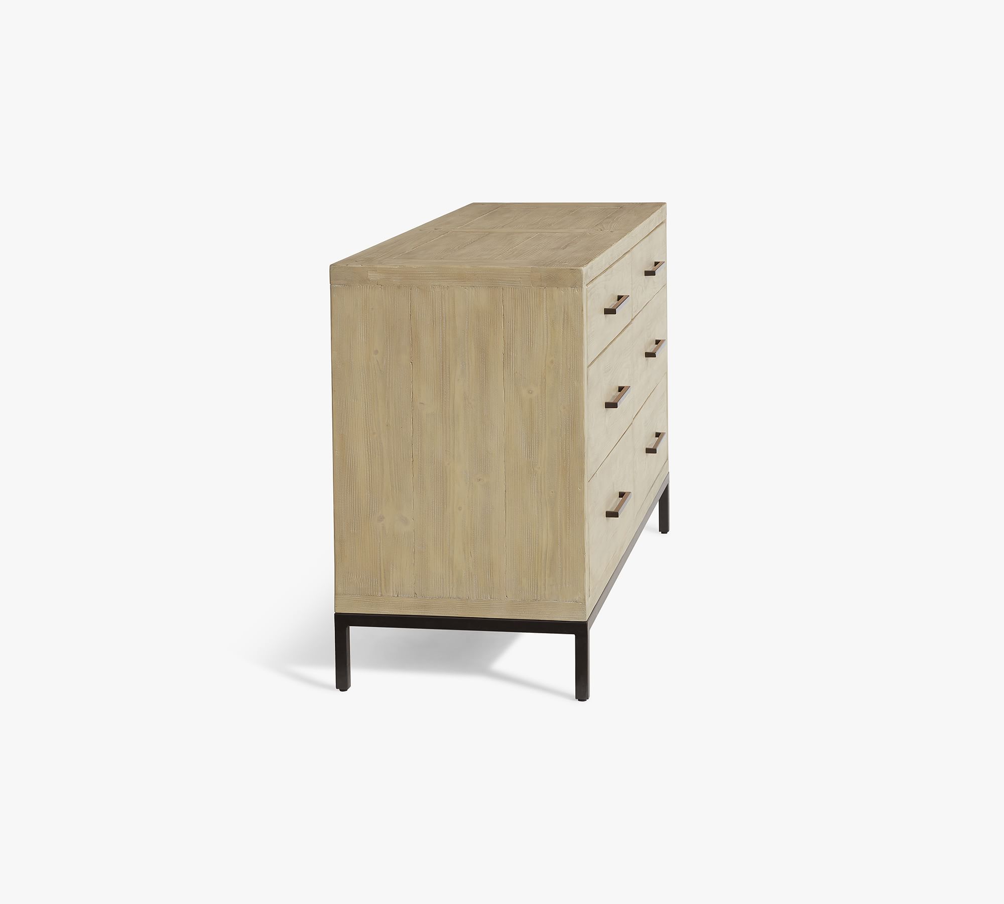 dresser set bedroom furniture oak 6-drawer wider dresser