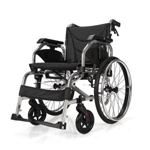 Silla de Ruedas Manual Plegable Ligera de Aleación de Aluminio, Portátil, para Viajes, para Personas Mayores y con Discapacidad - Product Image 1