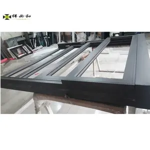 XBH Bốn Gấp Chồng Chéo 2.5M * 2.5M Cơ Giới Có Thể Mở Cửa Sổ Và Cửa Ra Vào Có Thể Thu Vào Skylight