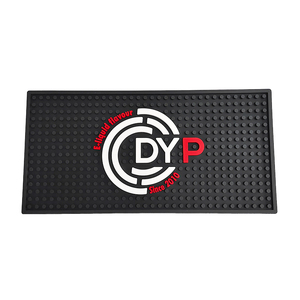 Personalized <b>Silicone</b> PVC Beer <b>Mat</b> Rubber Bar Runner Spill Pad Pub Rail <b>Mat</b> Drip Tray Non Slip Service Pad Table <b>Mat</b> Placemat - Product Image 1
