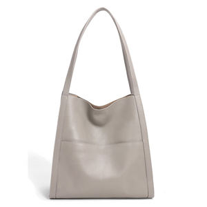 Bolso de Hombro de Cuero Genuino de Alta Calidad 2025, Bolso Tipo Cubo de Gran Capacidad para Mujer - Product Image 6