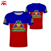 Kit de soutien pour les fans de football, série drapeau haïtien 2026, ensemble cadeau, drapeau de table, porte-clés, bracelet, collier