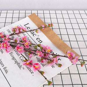 ดอกซากุระประดิษฐ์ QIHAO ทำจากพลาสติก PVC คุณภาพสูง เหมาะสำหรับตกแต่งภายในและภายนอกอาคาร ต้อนรับเทศกาลตรุษจีน - Product Image 4