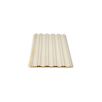 Panneau de grille en bois à grain décoratif pour mur de fond de réception, style Grande Muraille, pour salon de thé