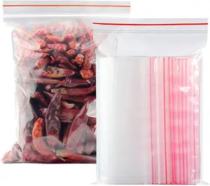 Sac Ziplock de Stockage Alimentaire Modèle KS PE Plastique Recyclable avec Fermeture Éclair Impression Offset pour Emballage
