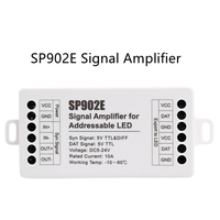 Amplificateur de signal SP902E SPI pour bande LED à pixels adressables RGB WS2812 WS2811 WS2813 SK6812 WS2814