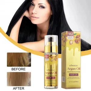 OEM ODM Private Label Haar behandlung Arganöl für die Haar behandlung Bio-Haars erum Anti Loss Arganöl